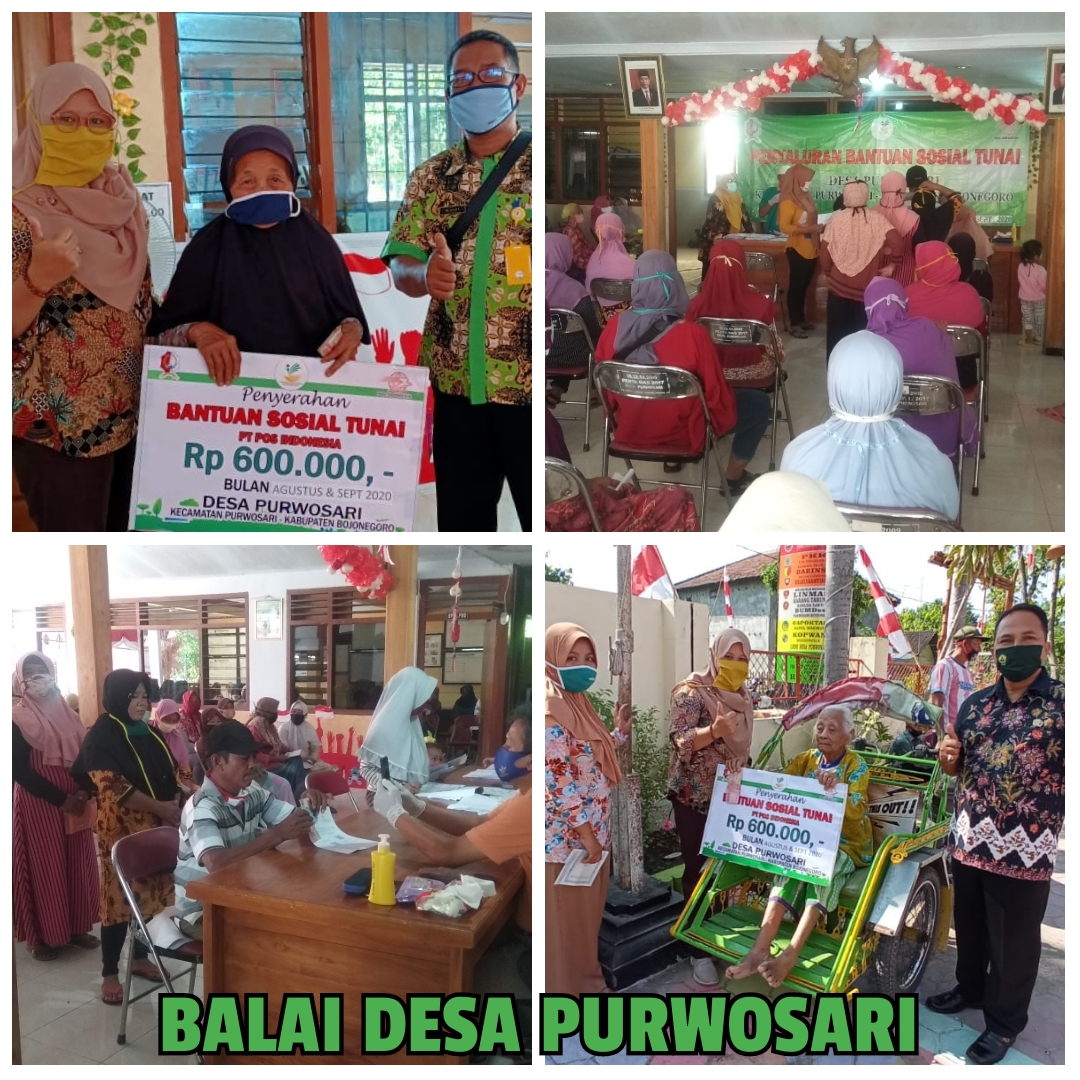 PENYALURAN BANTUAN BST PT. POS INDONESIA TAHAP 4 DAN 5 TAHUN 2020