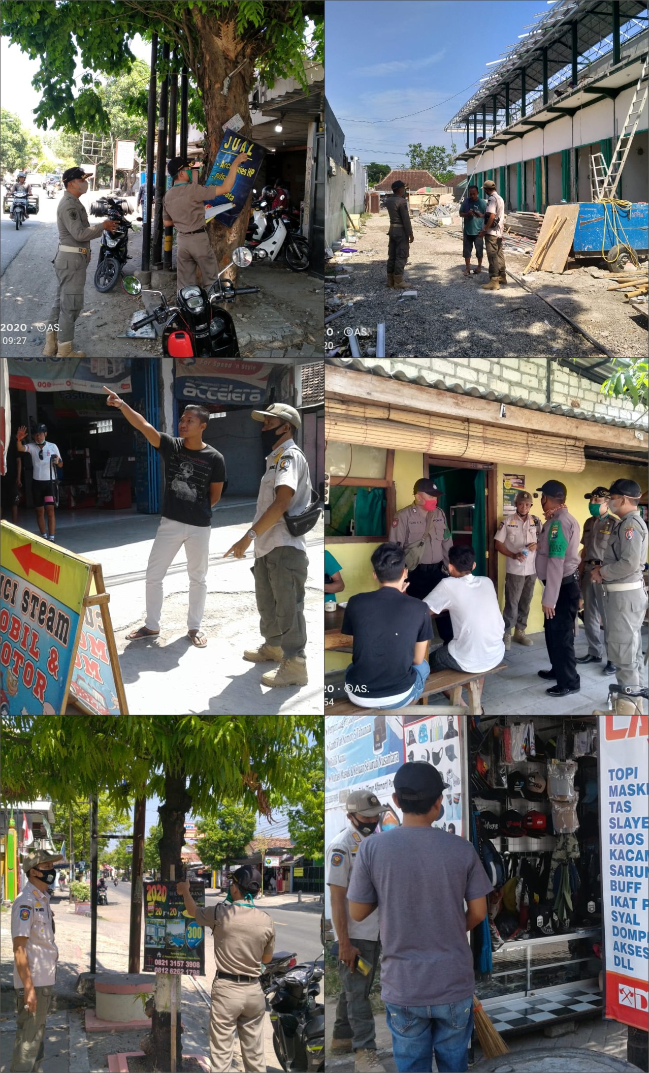 PENERTIBAN BARNER, PKL DAN IMB