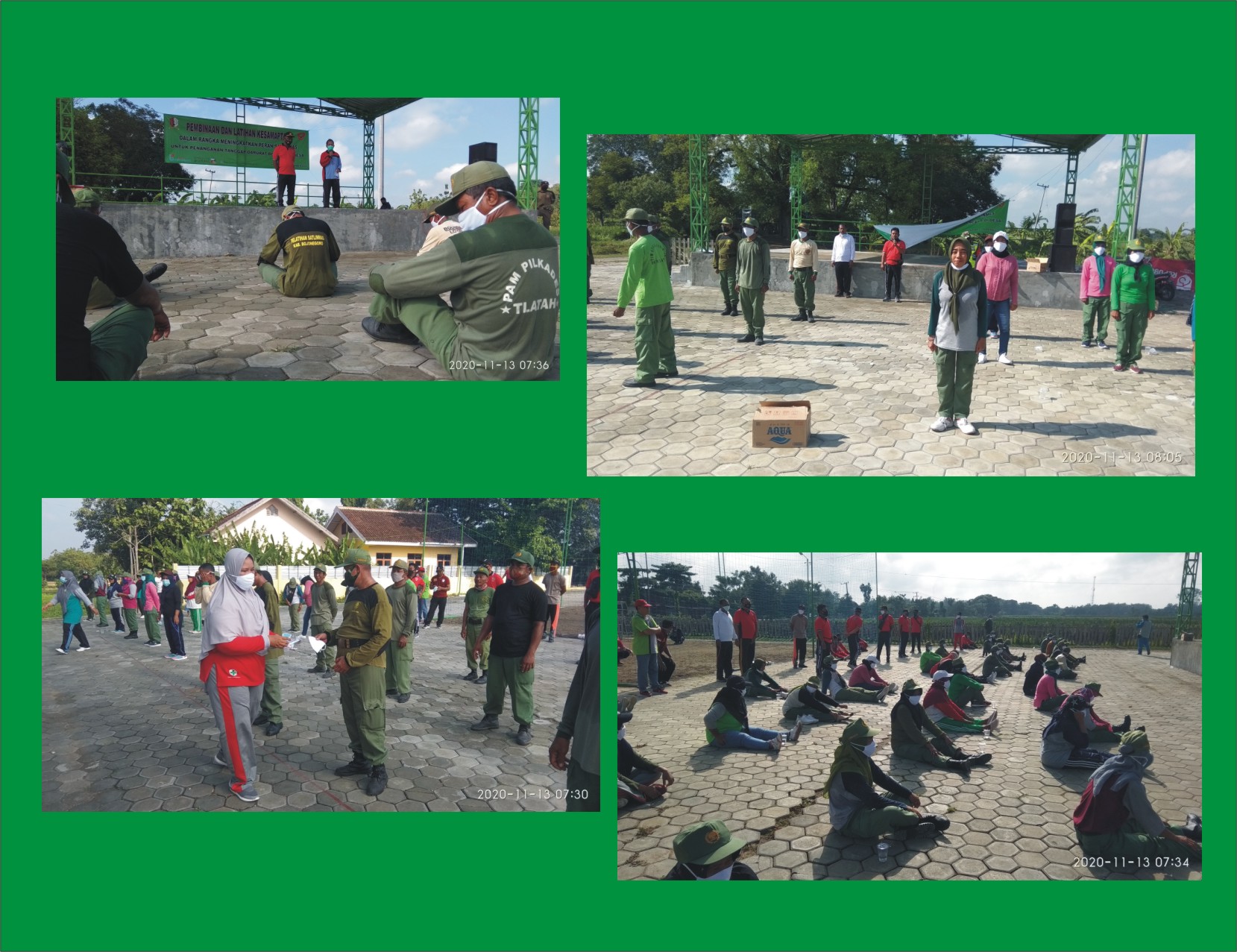 PEMBINAAN DAN LATIHAN KESAMAPTAAN LINMAS DESA TLATAH