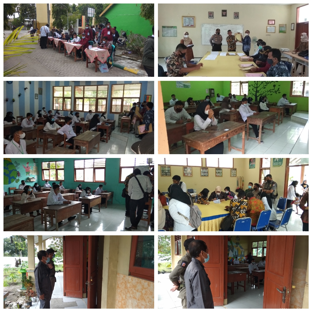 PELAKSANAAN TES PERANGKAT DESA DI KECAMATAN PURWOSARI