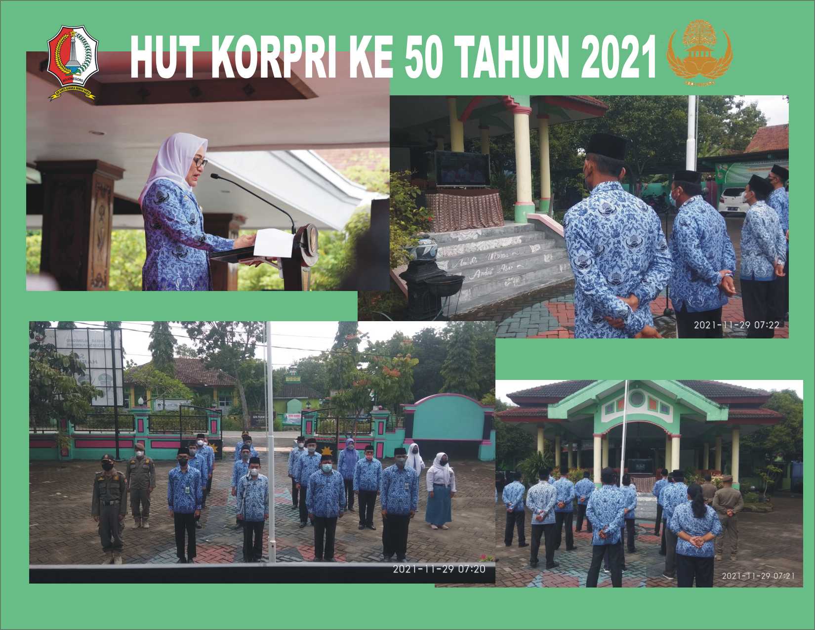 PERINGATAN HUT KORPRI KE 50 TAHUN 2021