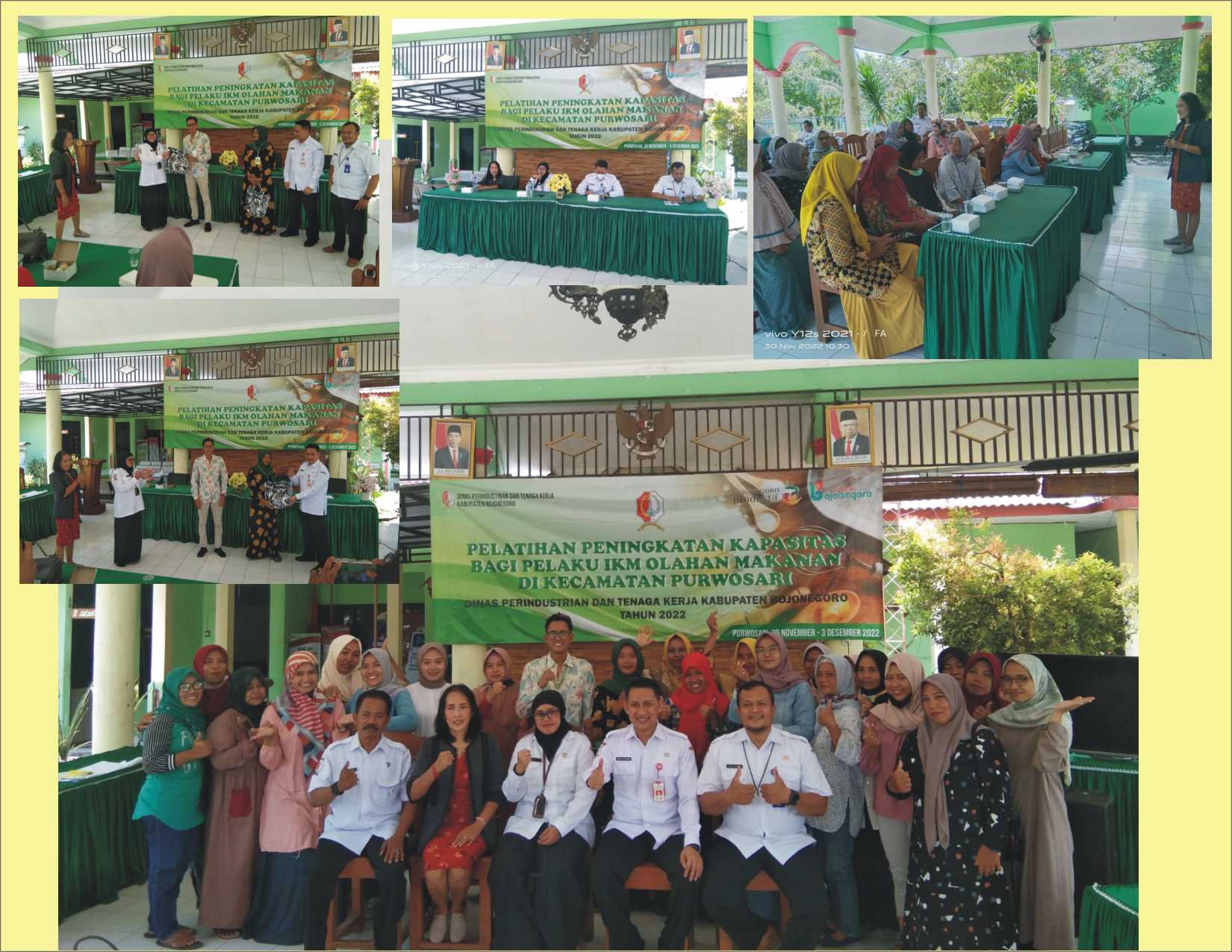 PELATIHAN PENINGKATAN KAPASITAS BAGI PELAKU IKM OLAHAN MAKANAN