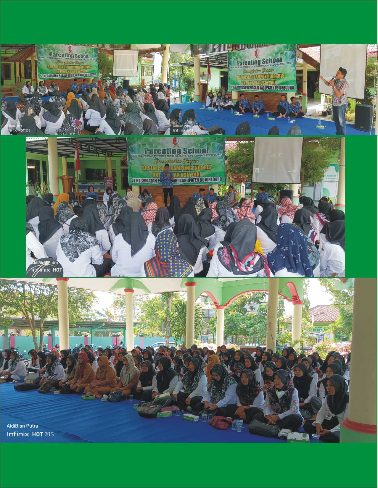PARENTING SCHOOL DAN SOSIALISASI KAMPUNG INGGRIS