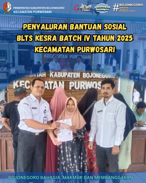 PENYALURAN BANTUAN BLTS KESRA BATCH IV TAHUN 2025